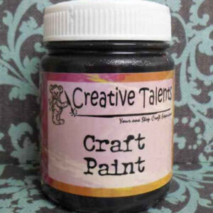 Craft Paint - No.02 Black 100ml