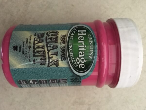 02 Retro Pink Chalk Paint - 250ml