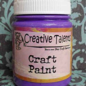 Craft Paint - No.14 Plum 100ml