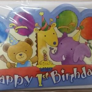 1st Birthday Animals Invitations (6)