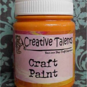 Craft Paint - No.26 Burnt Orange 100ml