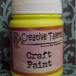 Craft Paint - No.29 Bright Yellow 100ml