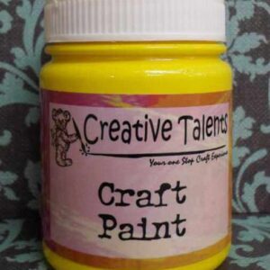 Craft Paint - No.30 Sunflower Yellow 100ml