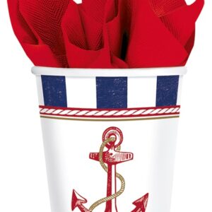 Anchors Aweigh Cups (8)