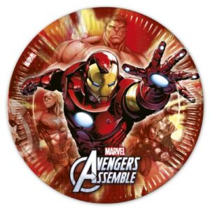Avengers Assemble Plates (8)