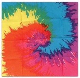 Tie-Dyed Bandana