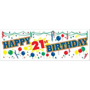 21st Birthday Banner - Large