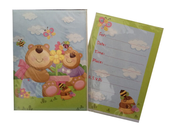 Bear Invitations (6)