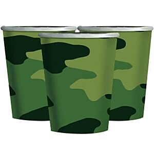 Camouflage Cups (8)