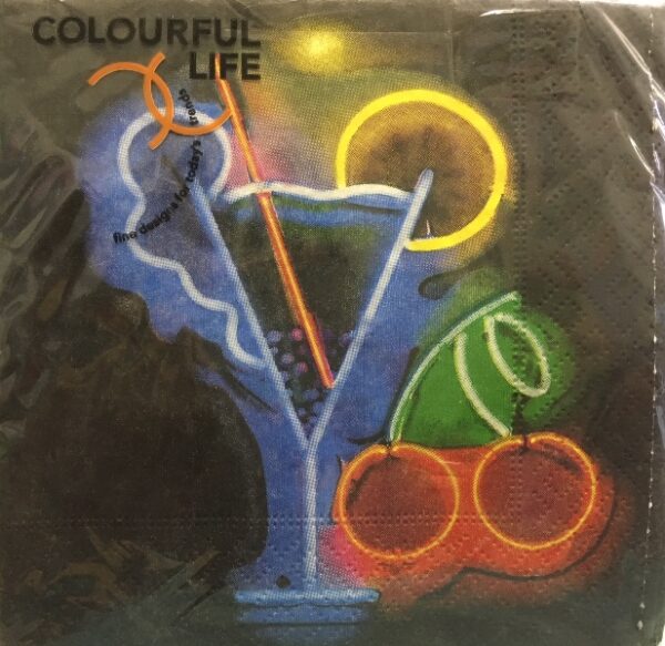 Colourful Lights Beverage Napkins (20)