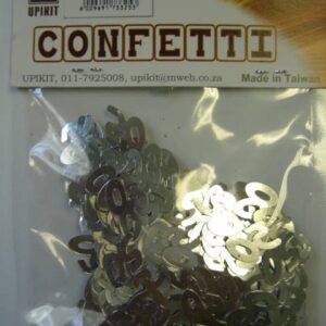 50 Confetti - Silver
