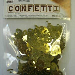 60 Confetti - Gold