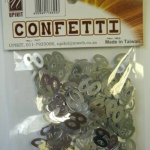 60 Confetti - Silver