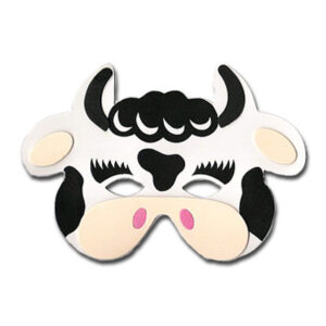 Farm Animals Foam Mask - Cow