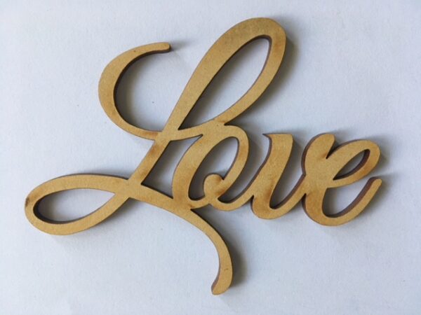 Word - Love - Cursive