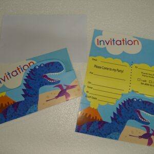 Dinosaur Invitations (6)