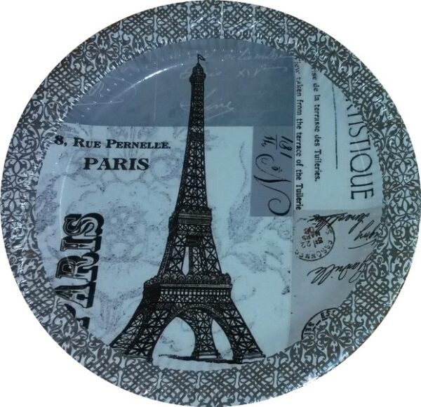 Eiffel Tower Plates