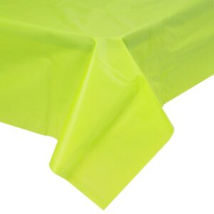 Fresh Lime Plastic Tablecover