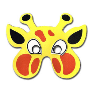 Jungle Animals Foam Mask - Giraffe