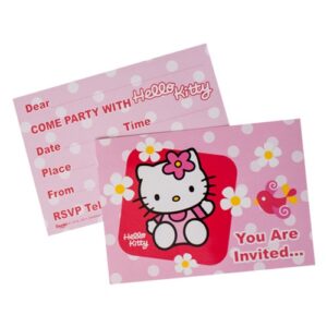 Hello Kitty Invitations