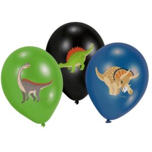 Happy Dinosaur Latex Balloons (6)