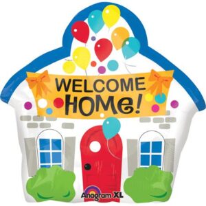 Welcome Home Jr Shape Foil Balloon