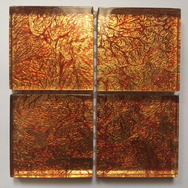 Large Tiles - Bronze Foil Texture