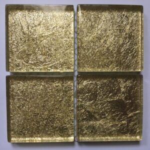 Large Tiles - Gold Foil Texture