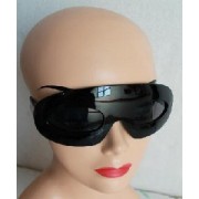 Mask Style Black Glasses