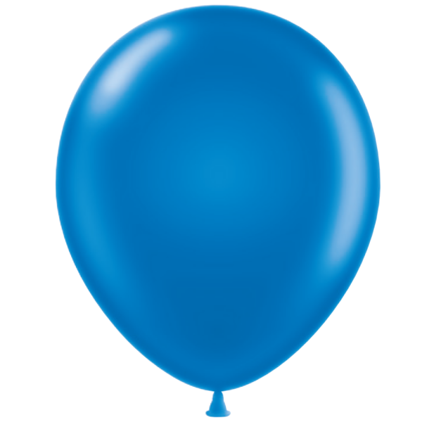 Metallic Balloon - Blue