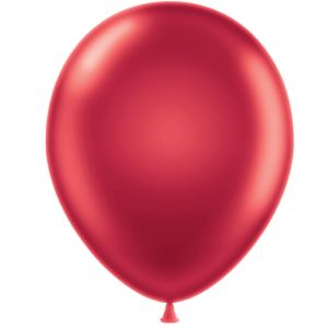 Metallic Balloon - Red