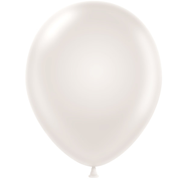 Metallic Balloon - White