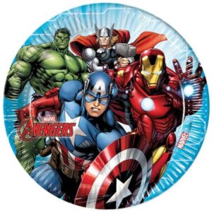 Mighty Avengers Plates (8)