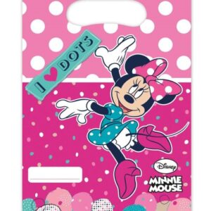 Minnie Dots Party Bags (6)