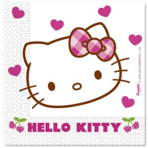 Hello Kitty Hearts Napkins (20)