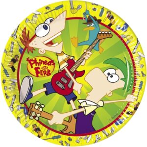Phineas and Ferb Plates