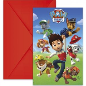 Paw Patrol Ready for Action Invitations (6)