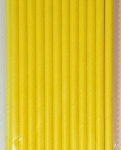 Paper Straws - Yellow (24)