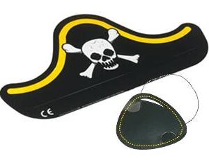 Pirate Card Hat and Eyepatch