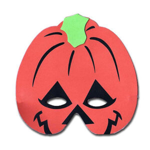 Spooks & Spells Foam Mask - Pumpkin