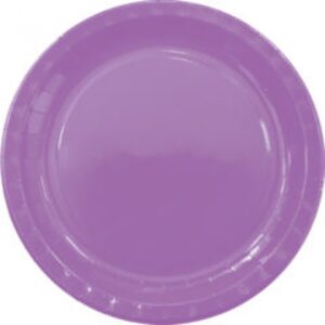Purple Paper Plates (8)