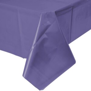 Purple Plastic Tablecover