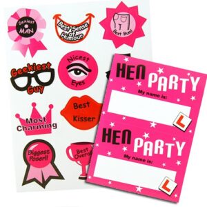 Hen Party Sticker Pack