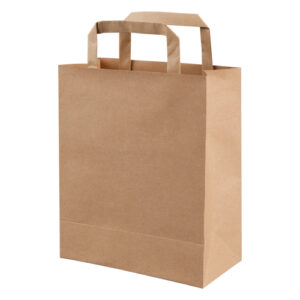 Take Away Bag with Handle - Kraft