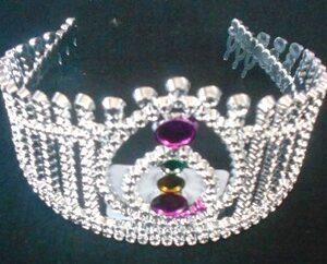 Silver Coronet Tiara