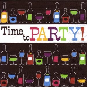Time to Party Napkins (20)
