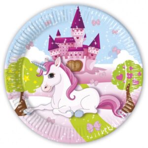 Unicorn Plates (8)