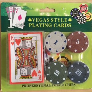 Playing Cards with Poker Chips