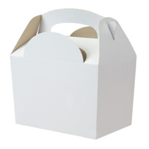 White Meal Box
