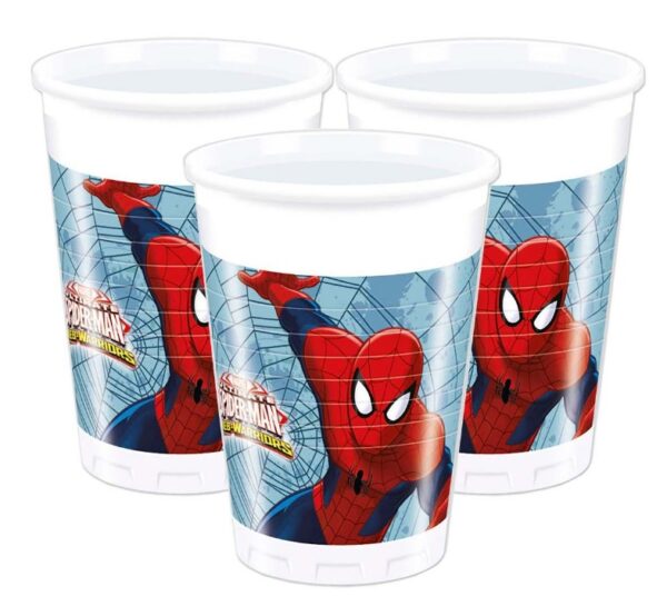 Spiderman Web Warriors Cups (8)
